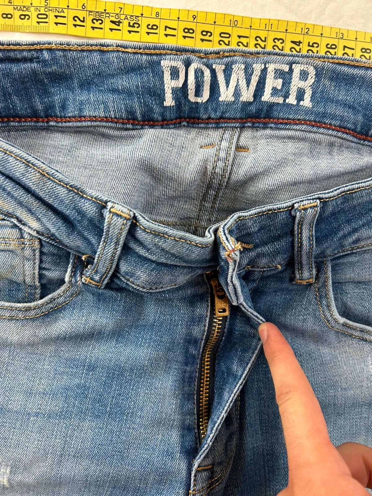 Blue jeans Le Temps des Cerises size 31 US – photo 9